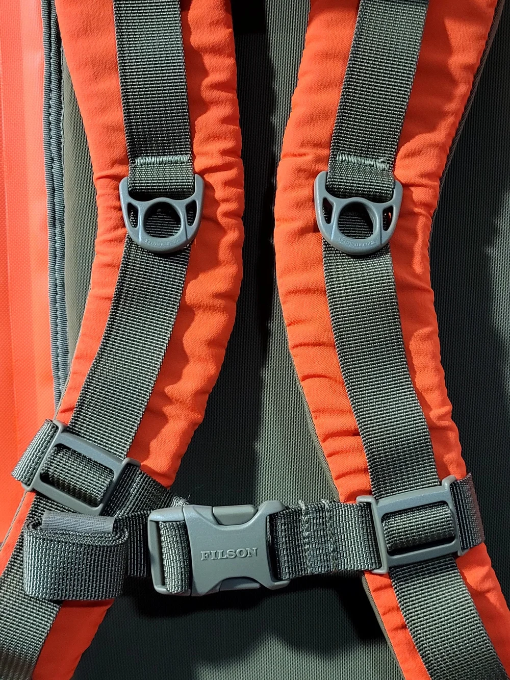 Filson 28L Dry Backpack Flame Orange - MINT Condition